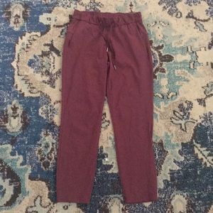 Lululemon On the Fly Pants Size 4